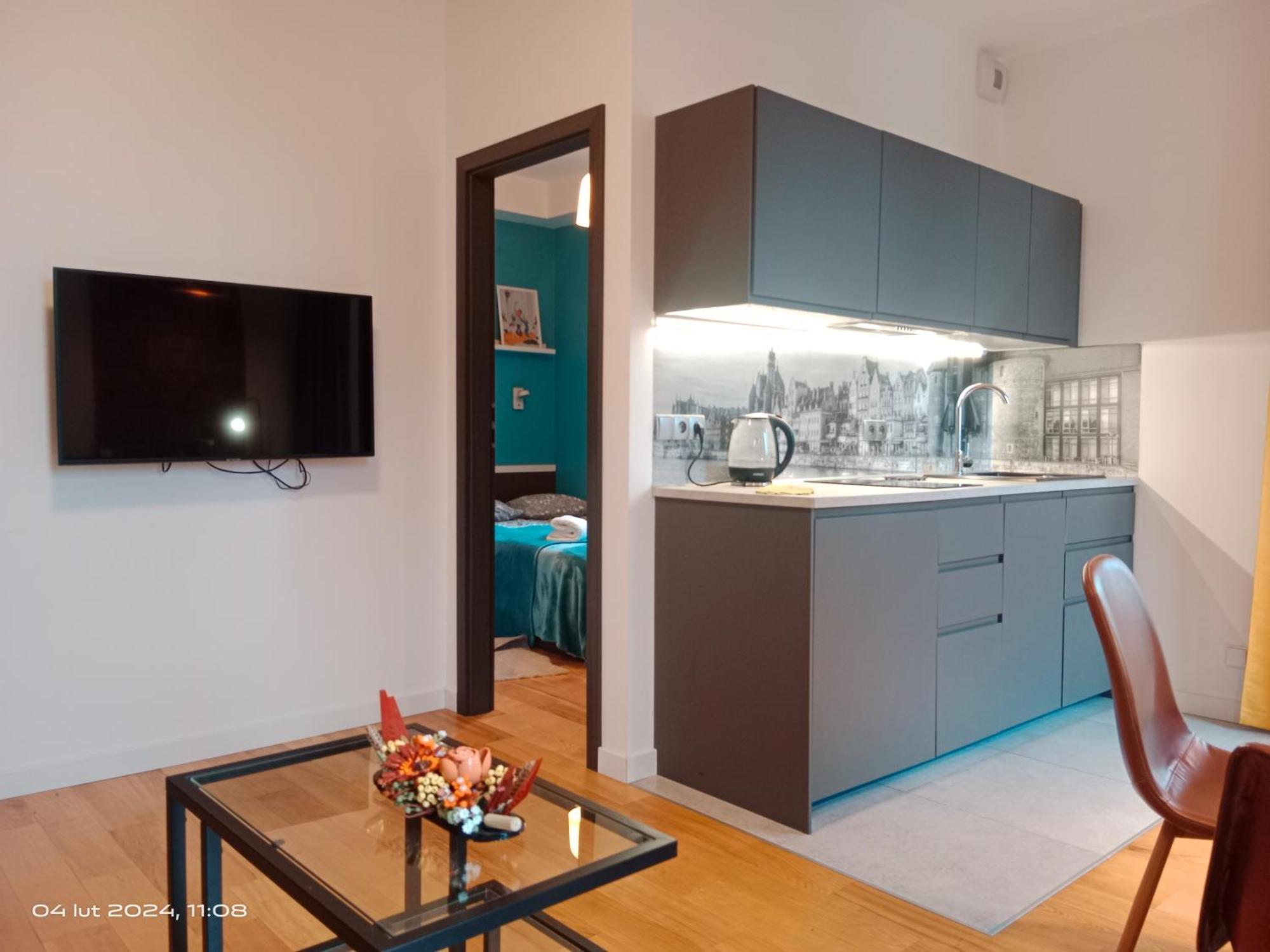 Uroczy Apartament Dlugie Ogrody 48 格但斯克 外观 照片
